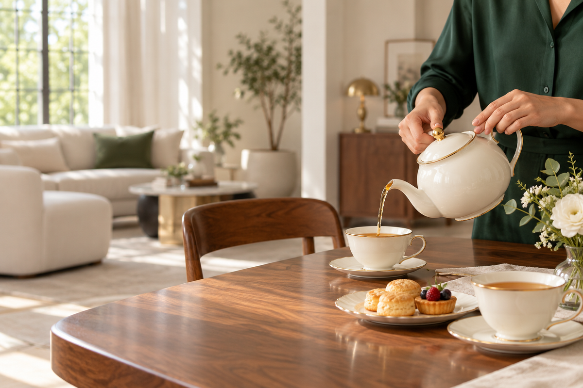 The quiet art of tea.