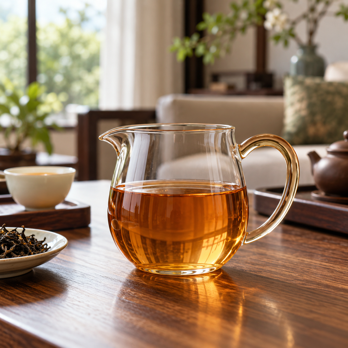 Amber Pour Pitcher — AI-generated visualization