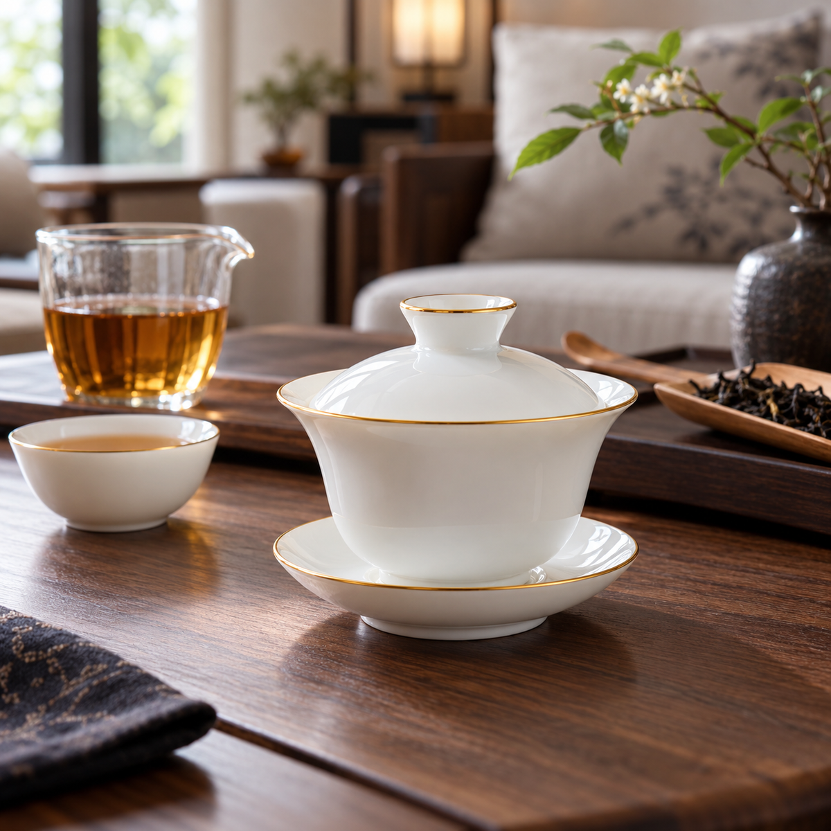 Moonrise Gaiwan — AI-generated visualization