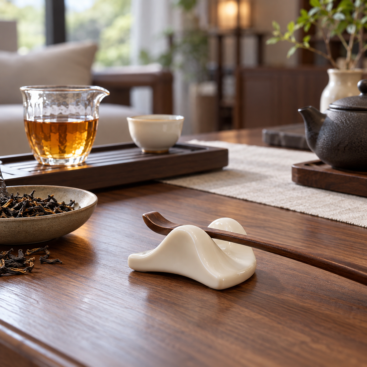 Sandlight Tea Rest — AI-generated visualization